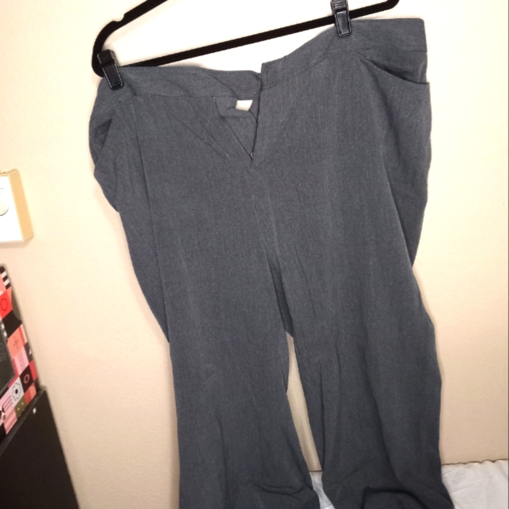 Lane Bryant Gray Slacks Size 20 Petite
